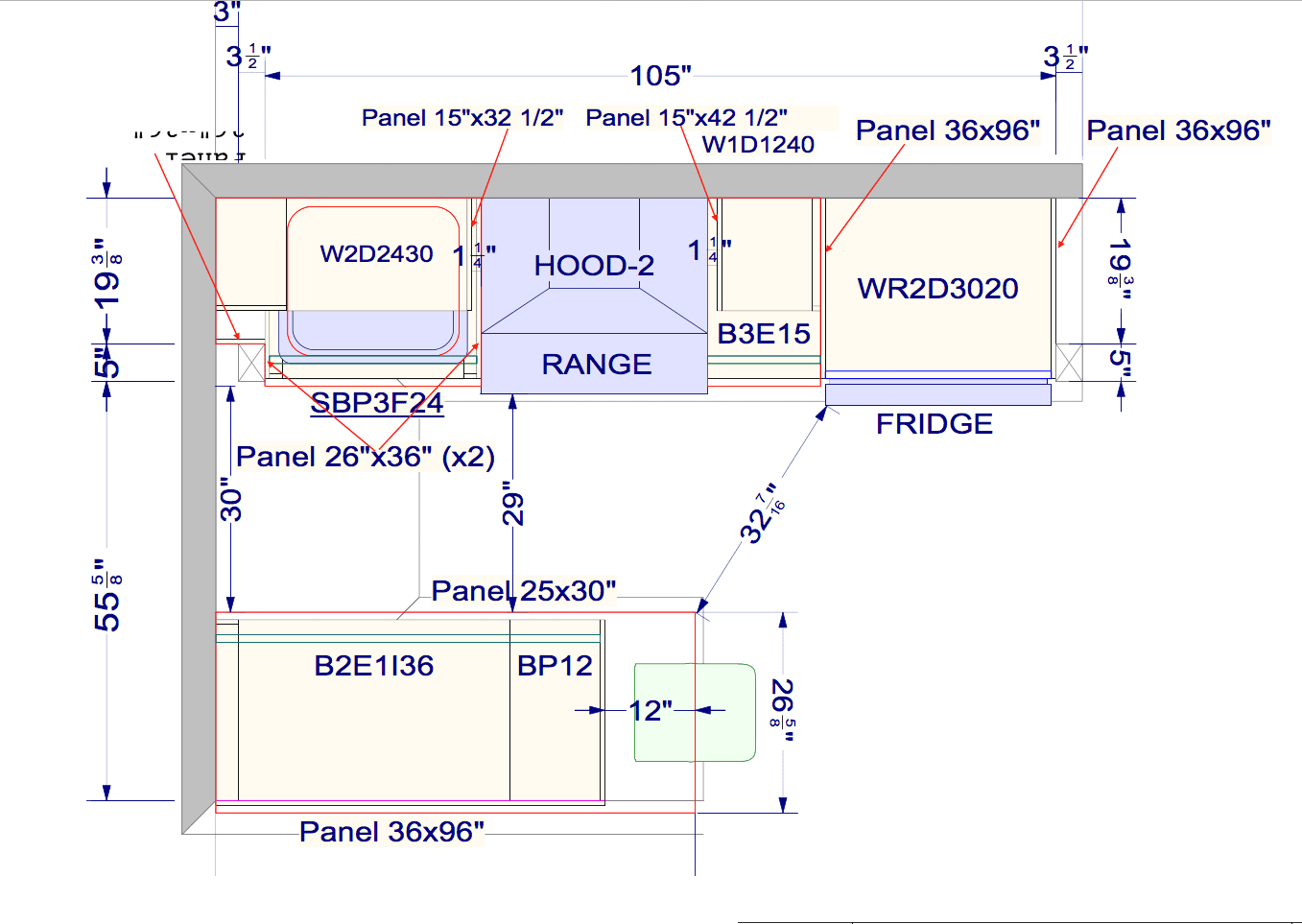 Architect's Guide for Kitchen Design, image size:1357x963